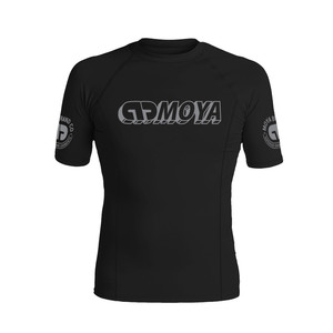 Rashguard MMA Unisexe à Manches Courtes, Imprimé par Transfert Thermique, T-shirt de Compression Respirant et Écologique pour Surf et BJJ, Séchage Rapide, Vente en Gros - Product Image 1
