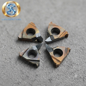 Inserto de Roscado Externo de Diamante con Recubrimiento CVD PCD 16ER de Alta Precisión, Herramienta de Corte de Roscas OEM para Tornos CNC de Aluminio y Cobre - Product Image 2