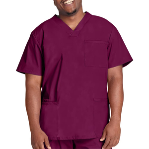 New Style Hot Selling Design Nurse Unisex Medical Scrub Uniform Sets Canvas Quick Dry Breathable Fashion Scrubs Customized Logo - Product Image 2