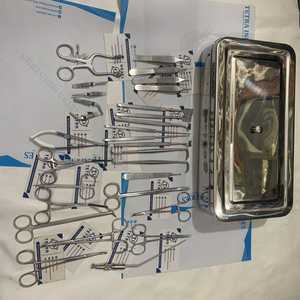 Juego de Instrumentos Quirúrgicos para Fístula Arteriovenosa (AV) de 30 Piezas, Acero Inoxidable, Instrumentos Quirúrgicos para Cirugía de Fístula Vascular, con Certificación CE - Product Image 2