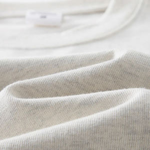 T-shirt Homme Col Rond Coupe Boxy Oversize Épaules Tombantes 300 GSM Coton Lourd Personnalisable Coupe Ample Style Universitaire Haute Qualité - Product Image 6