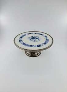 3 Tier Metal Serving Tray <b>Stand</b>, Vintage 1960s MCM Mid Century Dessert <b>Stand</b>, Tiered Platter - Product Image 2