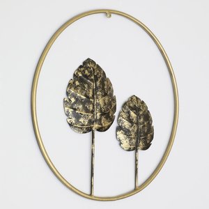 ลายต้นไม้เหล็กประดับผนังลายใบไม้โลหะโบราจากอินเดียโดยบรรยากาศไลฟ์สไตล์สำหรับบ้านโรงแรมร้านอาหาร - Product Image 1