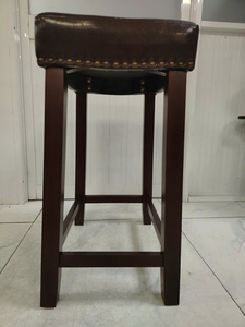 Home Furniture Solid <b>Wood</b> Handwoven Stable Dining <b>Chair</b> Stools Modern Luxury Apartment <b>Kitchen</b> Living Room Hotel - Product Image 3