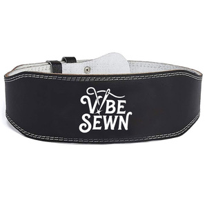 Ceinture de musculation unisexe en cuir de vachette, réglable, avec boucle de maintien, douce, respirante, protection professionnelle pour la force athlétique en salle de sport - Product Image 2