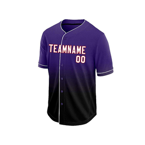 Uniforme Deportivo de Béisbol Profesional al por Mayor, con Tela Resistente 100% Poliéster, Ajuste Flexible y Opciones de Diseño Ilimitadas - Product Image 2