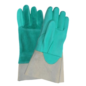 ถุงมือเชื่อมหนังวัวแท้คุณภาพพรีเมียมเสริมความแข็งแรง สำหรับงานอุตสาหกรรม ป้องกันมือสำหรับช่างเชื่อม - Product Image 5