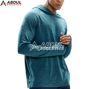 Sweat-shirts de sport pour hommes, tissu extensible flexible, conçus pour les entraînements et les séances d'entraînement de haute intensité - Product Image 2