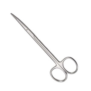 Ciseaux chirurgicaux en acier inoxydable à pointe droite et arrondie, manuels, certifiés CE, instrument de chirurgie générale de classe I - Product Image 1
