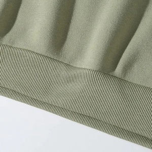 Sweat à capuche personnalisé surdimensionné avec cordons, impression sérigraphique, impression en relief, poches et ourlet brut – Sweats à capuche surdimensionnés pour hommes - Product Image 5