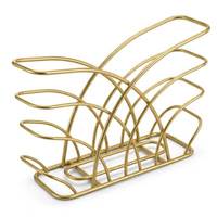 Porte-serviettes en métal finition premium, organiseur élégant pour table à manger, accessoire décoratif pour serviettes, pour décoration intérieure de cuisine de luxe