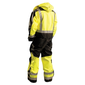 Combinaison de travail antistatique ignifuge en polyester, très réfléchissante, pour l'agriculture et la construction – Offre spéciale - Product Image 3
