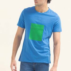 T-shirt en coton de haute qualité personnalisé pour hommes, t-shirt vierge épais pour impression, t-shirts pour hommes - Product Image 3