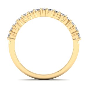 Bague de Fiançailles Classique REYES en Argent Sterling 925 avec Moissanite Ronde de 0,4 Carat – Cadeau Idéal pour Anniversaire de Mariage – Grande Vente - Product Image 4