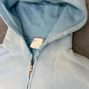 Sweat-shirts à capuche en coton de haute qualité, effet délavé à l'acide, série High Street, style vintage, effet vieilli, pour hommes - Product Image 3