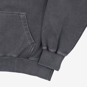 Sudadera con Capucha para Hombre, Efecto Deslavado, Estilo Desgastado, Algodón Suave, Corte Holgado, Ropa Casual de Calle para Uso Diario - Product Image 2