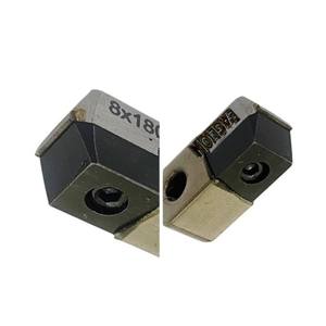 Outils de coupe diamant Posalux en forme de V personnalisés 7mm 8mm outil de fraise en bout pour bijoux avec CVD Mono diamant pour la fabrication de bijoux - Product Image 4