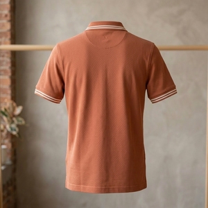 เสื้อเชิ้ตผู้ชายสไตล์ล่าสุด ผ้าพิเก้คอตตอน 100% คุณภาพพรีเมียม ระบายอากาศได้ดี สวมใส่สบาย แขนสั้น ขายดี - Product Image 3
