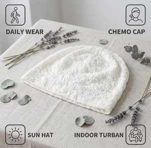 Bonnet unisexe en jacquard tricoté à la main, couleur unie blanc, polyester respirant et imperméable, décontracté, hiver, adulte, réglable - Product Image 6