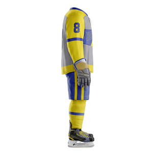 Fabricant de maillots de hockey sur glace personnalisés en gros, sublimation, pour jeunes, adultes, hommes, femmes, faible MOQ, vente en gros, directement de l'usine, fournisseur OEM - Product Image 4