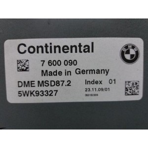 ECU และโมดูลคอมพิวเตอร์มือสองสำหรับรถยนต์ซีรีส์ 7 รุ่น 5WK93327 - Product Image 2