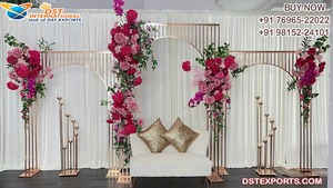 Wedding Decor Designer <b>Metal</b> Screens in Laser Pattern <b>Metal</b> Arch Wedding Backdrop for <b>Grid</b> Screen Laser Cut <b>Metal</b> Props Denmark - Product Image 3