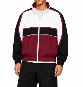 Conjunto Deportivo Cortavientos de Alta Calidad, Ropa Casual Cómoda, Traje Deportivo con Cremallera, Fabricante de Ropa con Logotipo Personalizado - Product Image 3