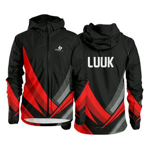 เสื้อแจ็คเก็ตกันลมกันฝน LUUK International รุ่นสั่งทำพิเศษสำหรับผู้ชาย สไตล์สตรีทแวร์ฤดูร้อน ผลิตจากไนลอน 100% พิมพ์ลายด้านหน้าตามสั่ง - Product Image 4