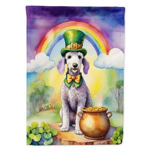 Multicolor Bedlington Terrier St Patrick's Day <b>Garden</b> <b>Flag</b> Mailbox Decorative Yard Banner for Patio Artwork for Flower Beds Yard - Product Image 1