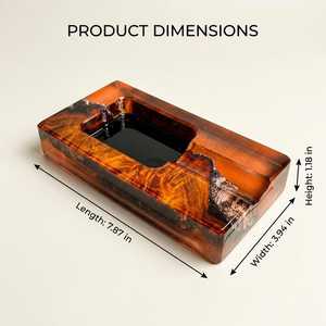 Nouvelle collection de cendriers carrés en bois pour cigarettes et cigares, design moderne, prix de gros personnalisé, qualité supérieure, tendance - Product Image 5