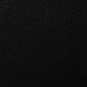 6 pz sedie da pranzo in finta pelle nera - Product Image 3