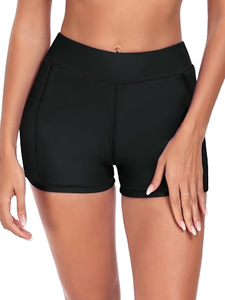 Shorts de course et de cyclisme pour femmes sur mesure de haute qualité, taille haute, élastiques, séchage rapide, respirants, en toile et polyester, pour l'extérieur - Product Image 6