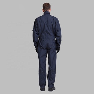 Traje de vuelo azul marino de diseño personalizado al por mayor 2027 en Qasaab Gloves Company - Product Image 2