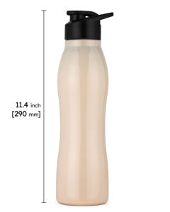 ขวดน้ำสแตนเลส ดีไซน์มินิมอล น้ำหนักเบา พกพาสะดวก ขวดน้ำสำหรับเดินทาง - Product Image 5