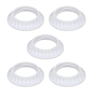 Portalampada Universale E27/E26, Set Accessori Multifunzione con Anello di Bloccaggio Filettato e Anello di Copertura Antipolvere, Base per Lampada - Product Image 1