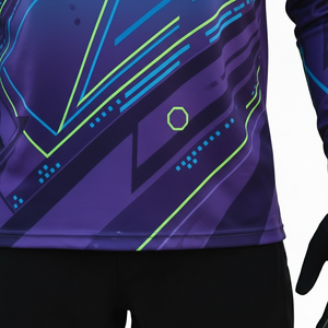 Team Downhill Custom Long Sleeve <b>Summer</b> Motocross Jerseys off Road Motorcycle Anti-UV % Polyester Unisex High Quality - Product Image 5