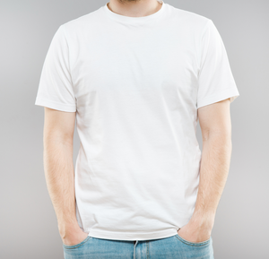 T-shirt sportif slim fit pour homme, 100% coton jersey, couleur unie, respirant, 180 grammes, pour entraînement et activités de gym - Product Image 5