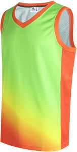 Nueva Llegada, Camiseta de Baloncesto Unisex con Estampado Digital, Transpirable, de Secado Rápido, Nailon y Cachemira, Traje Deportivo para Equipo, Tallas 5XL a XS - Product Image 6