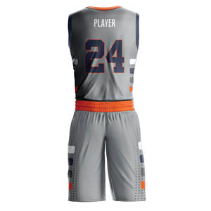 Ensemble d'uniformes de basketball personnalisés, maillot et short sublimés pour hommes, jeunes, écoles et équipes professionnelles - Product Image 3