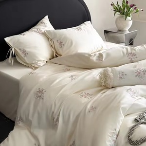 ชุดผ้าห่มนวมคอตตอนแท้ OEM ชุดเครื่องนอน 3 ชิ้น ชุดผ้าห่มนวมคอตตอน - Product Image 4