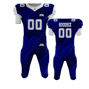 Uniforme de football américain personnalisé de haute qualité, uniforme de football américain sublimé pour les jeunes avec nom et numéro en twill - Product Image 2