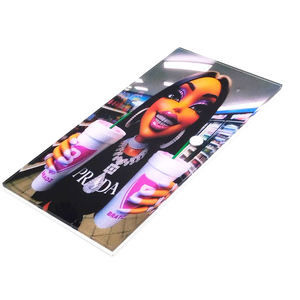 Paletas de Vidrio para Extensiones de Pestañas con Logotipo Personalizado al por Mayor, Soportes para Pestañas de Muñecas Bratz, Herramienta de Belleza para Extensiones de Pestañas - Product Image 4