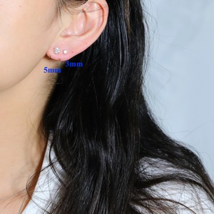 Pendientes Huggie Minimalistas con Diamante Cultivado en Laboratorio de 1 Ct, Certificado IGI, Oro Amarillo Sólido de 14K, Aro Abierto, Joyería Elegante, Regalo para Mujer - Product Image 5