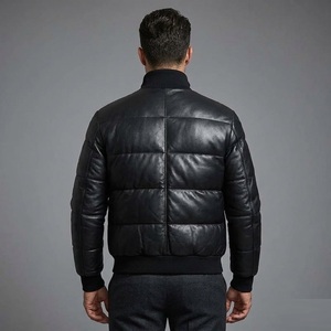 Chaqueta Bomber Deportiva Casual para Hombre con Capucha, Spandex/Fibra de Bambú, Estilo Vintage, Primavera, Impermeable, Secado Rápido, Acabado Liso Teñido - Product Image 6