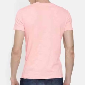 เสื้อยืดผู้ชายทรงเข้ารูปคุณภาพสูง ผ้าฝ้าย 100% สกรีนโลโก้ได้ ลายเรียบ เสื้อยืดธรรมดาคุณภาพสูง ขายส่ง - Product Image 2