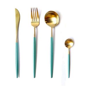 Juego de Cubiertos de Acero Inoxidable Moderno, Sostenible y Duradero, de Alta Calidad, con Acabado Pulido Espejo, para Uso Doméstico y en Restaurantes, Venta al Por Mayor - Product Image 3