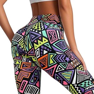Legging de yoga taille haute sans couture pour femme, extensible, respirant, pour fitness, gym, entraînement, course à pied, sportswear, effet push-up, uni, extensible dans quatre directions - Product Image 3