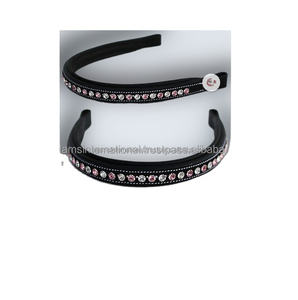 Heavy Premium Horse Brow Band Bling Crystal Decorativo Fabricación Premium Productos para caballos - Product Image 4