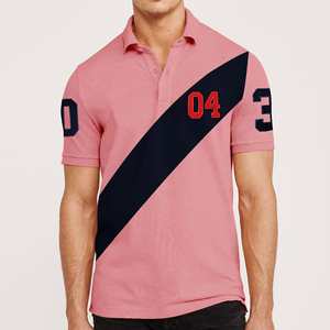 Venta Directa de Fábrica, Camisetas de Manga Corta Tejidas para Hombre con Diseño Personalizado, 100% Poliéster, con Bolsillo, Antiarrugas, Transpirables, Tallas Grandes - Product Image 1