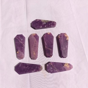 Lepidolite en forme de cercueil, cristal poli, export en vrac - Product Image 4